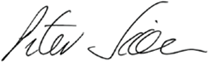 Signature of Peter Simon